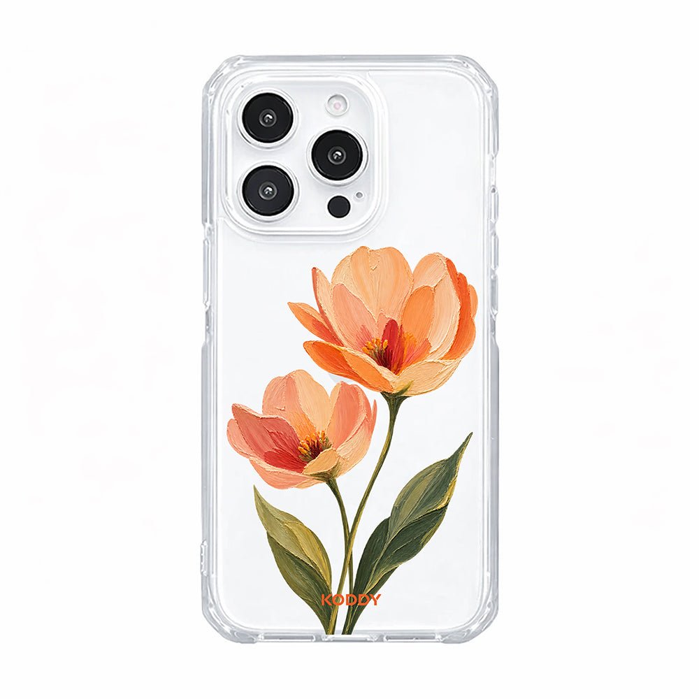 Oil Painted Floral Aesthetic Phone Case