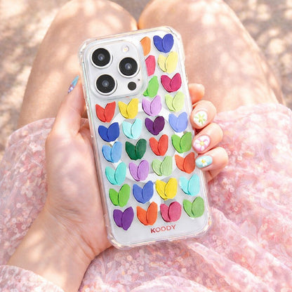 Oil Painted Hearts Phone Case - KODDY
