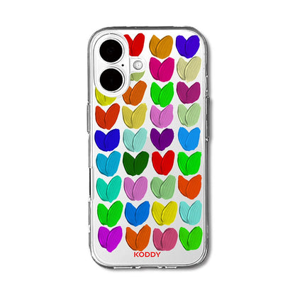 Oil Painted Hearts Phone Case - KODDY