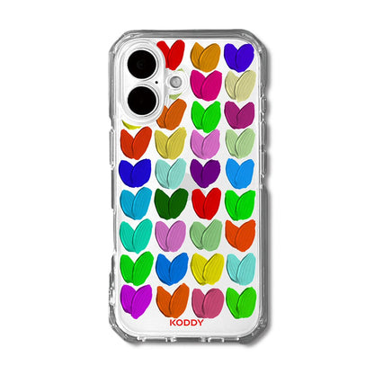 Oil Painted Hearts Phone Case - KODDY