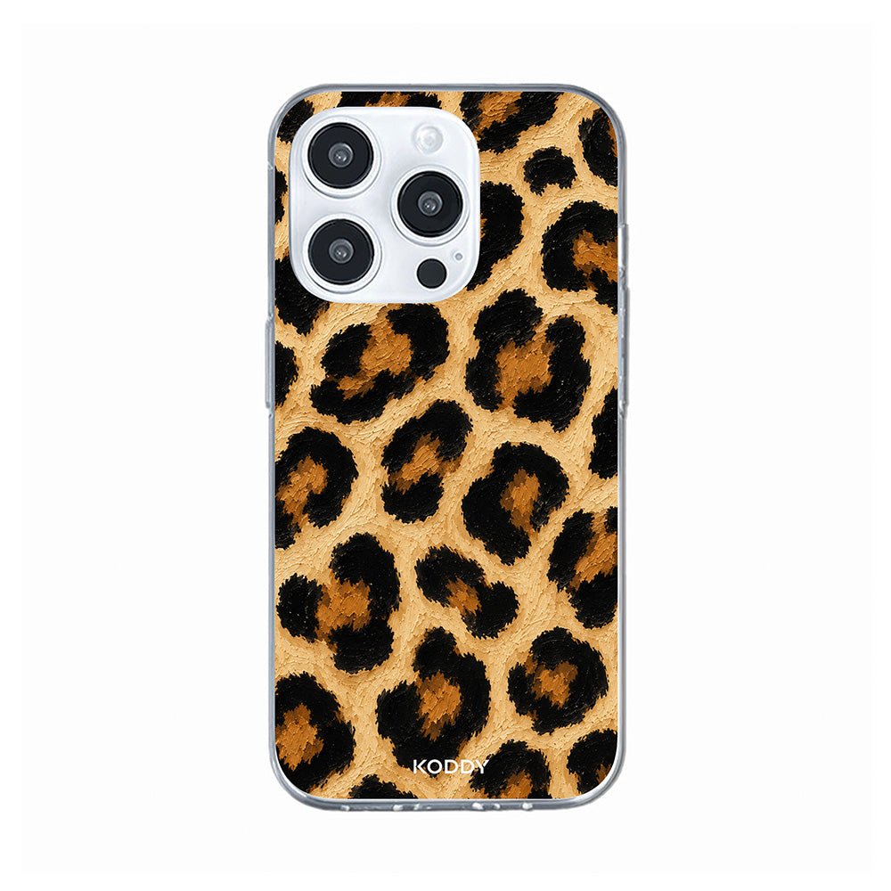 Oil Painting Leopard Print Phone Case