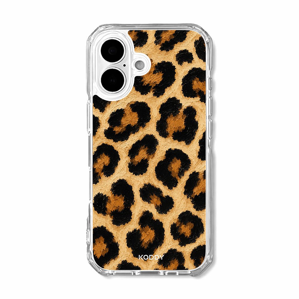 Oil Painting Leopard Print Phone Case