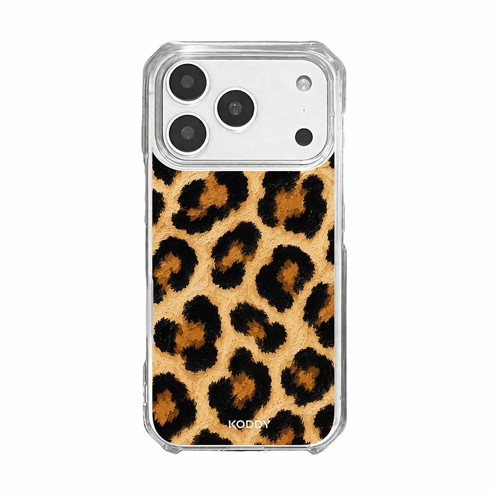 Oil Painting Leopard Print Phone Case
