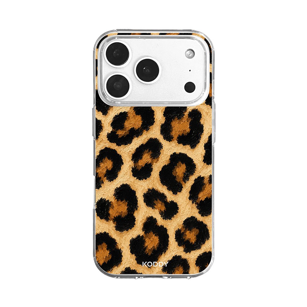 Oil Painting Leopard Print Phone Case