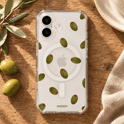 Olive Aesthetic Phone Case-KODDY aesthetic iphone case UK