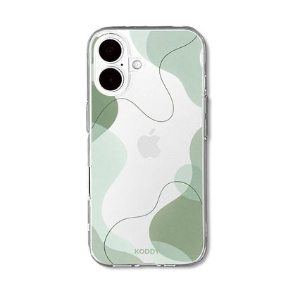 Sage Green Abstract Aesthetic Phone Case