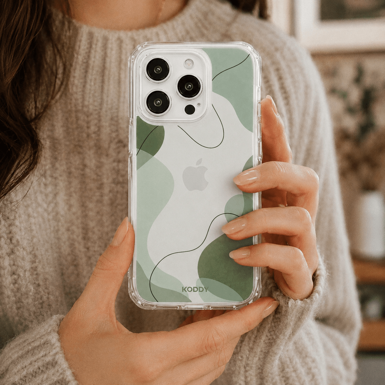 Oriental Mountain and Golden Sun Phone Case-KODDY aesthetic iphone case UK