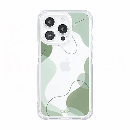Sage Green Abstract Aesthetic Phone Case