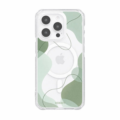 Sage Green Abstract Aesthetic Phone Case