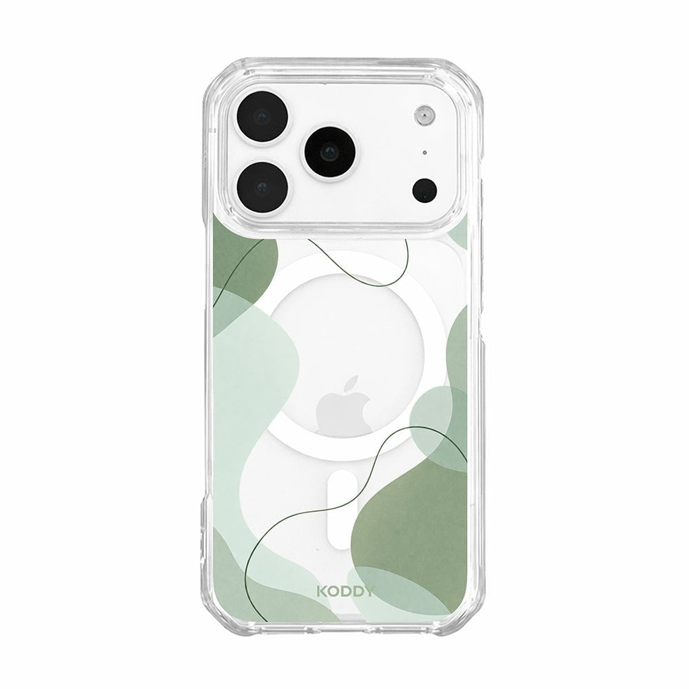 Sage Green Abstract Aesthetic Phone Case