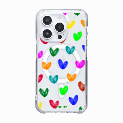 Painted with Heart Phone Case - KODDY