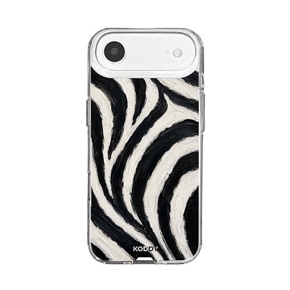 Painted Zebra Print Phone Case