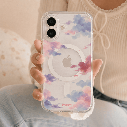 Pastel Cloud Aesthetic Clear Phone Case-KODDY aesthetic iphone case UK