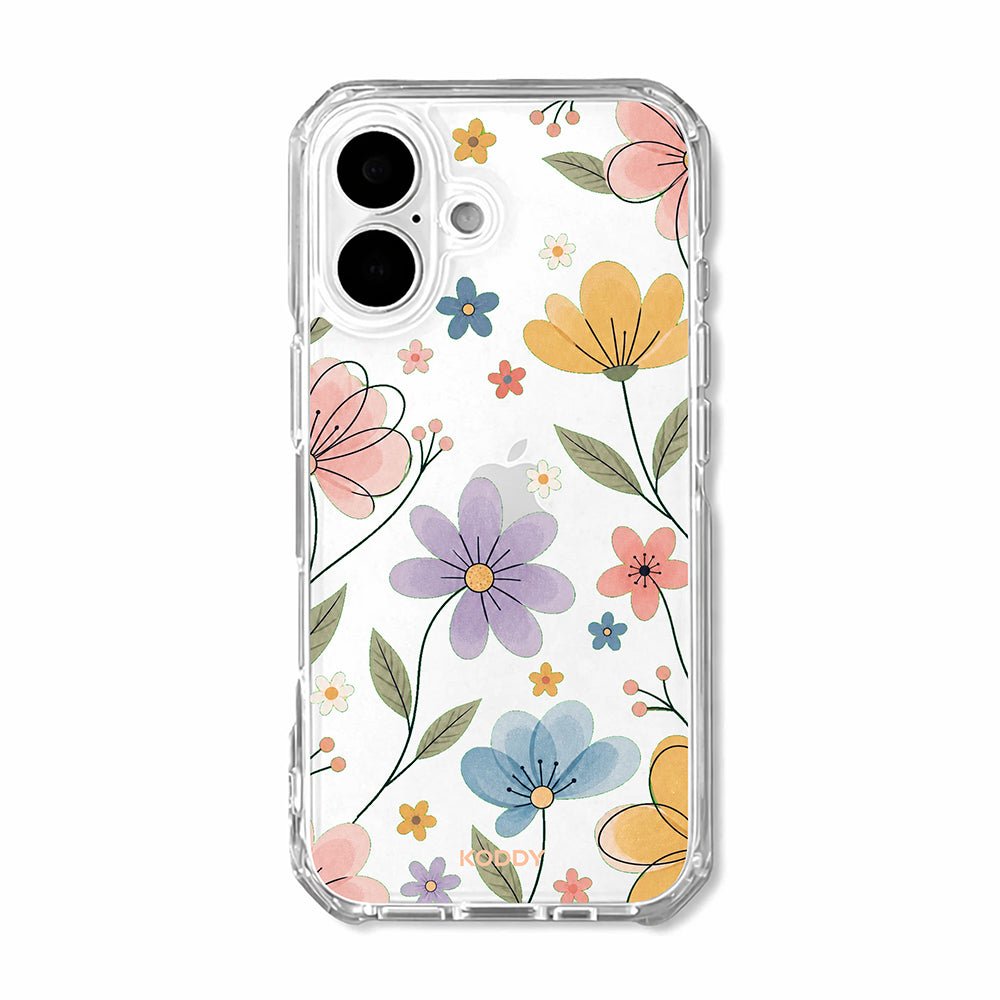 Pastel Daisy Floral Garden Phone Case