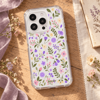 Pastel Wildflower Aesthetic Phone Case-KODDY aesthetic iphone case UK