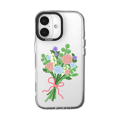 Peony Bouquet Floral iPhone Case