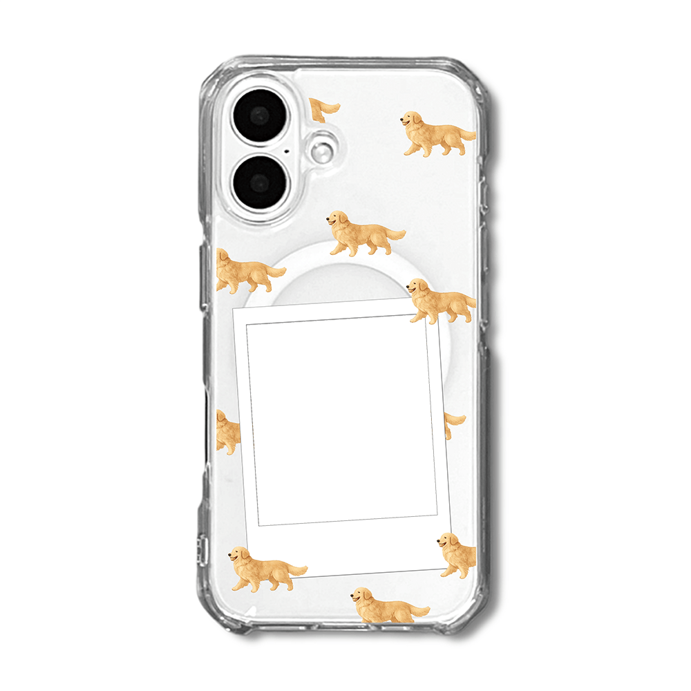 Personalised Golden Retrievers instant Photo Phone Case - KODDY