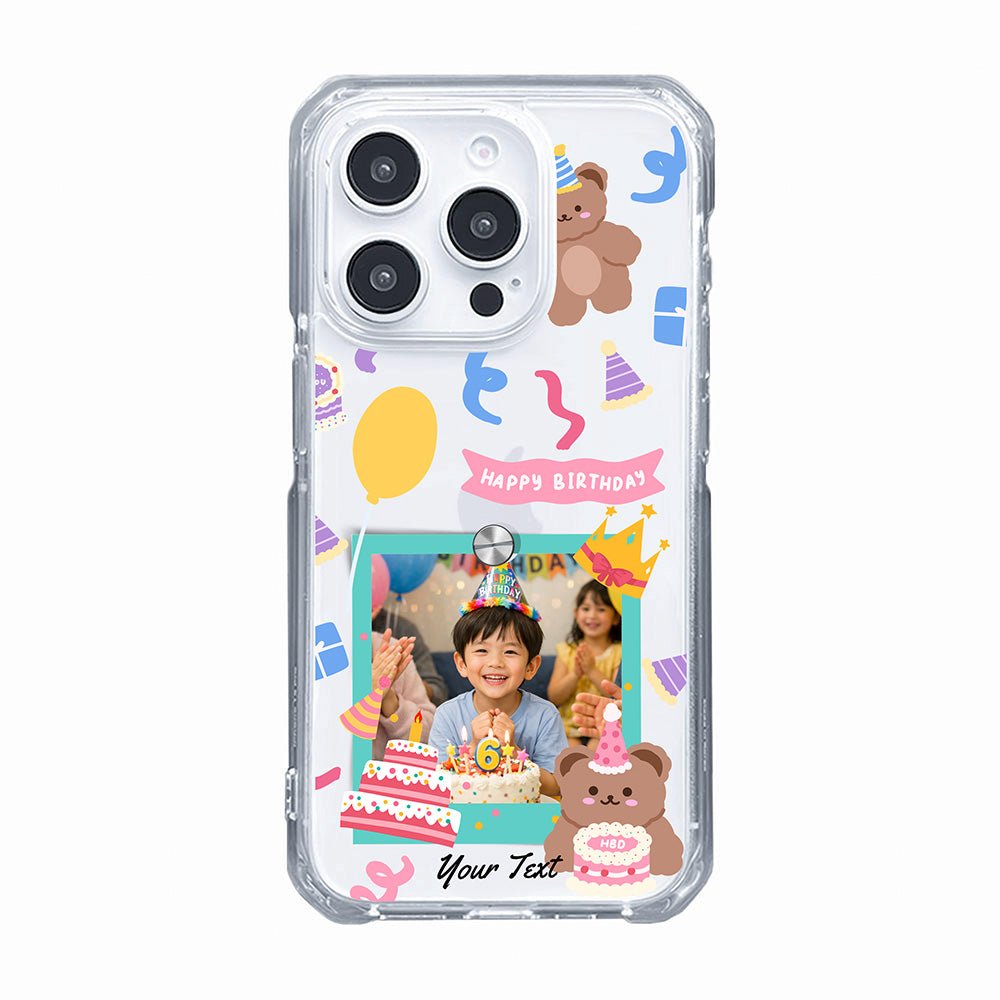 Personalised Happy Birthday Photo Phone Case-KODDY
