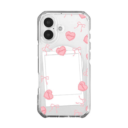 Personalised Instant Camera Photo and Pink Dream Cushion Phone case - KODDY