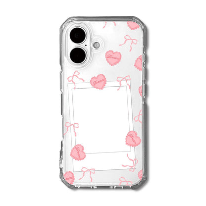 Personalised Instant Camera Photo and Pink Dream Cushion Phone case - KODDY