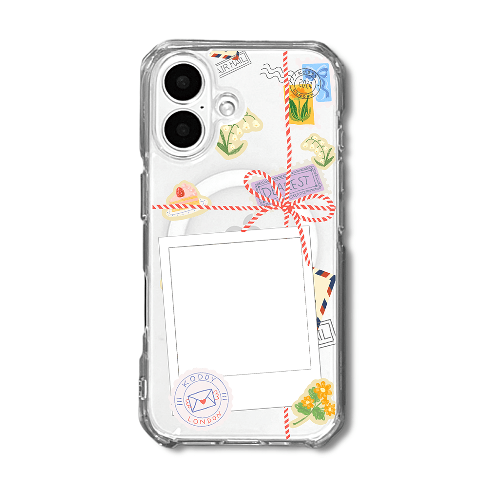 Personalised instant Photo and Stamp Sticker Phone Case - KODDY