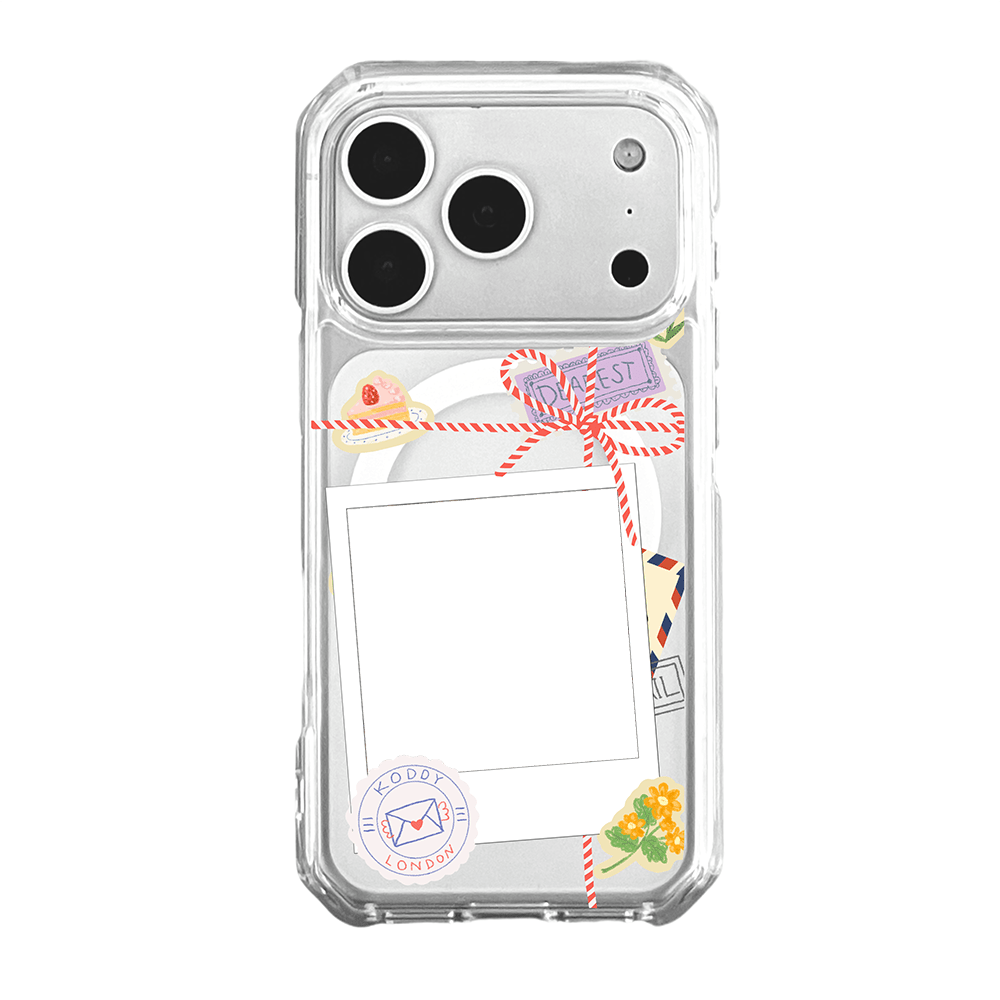 Personalised instant Photo and Stamp Sticker Phone Case - KODDY