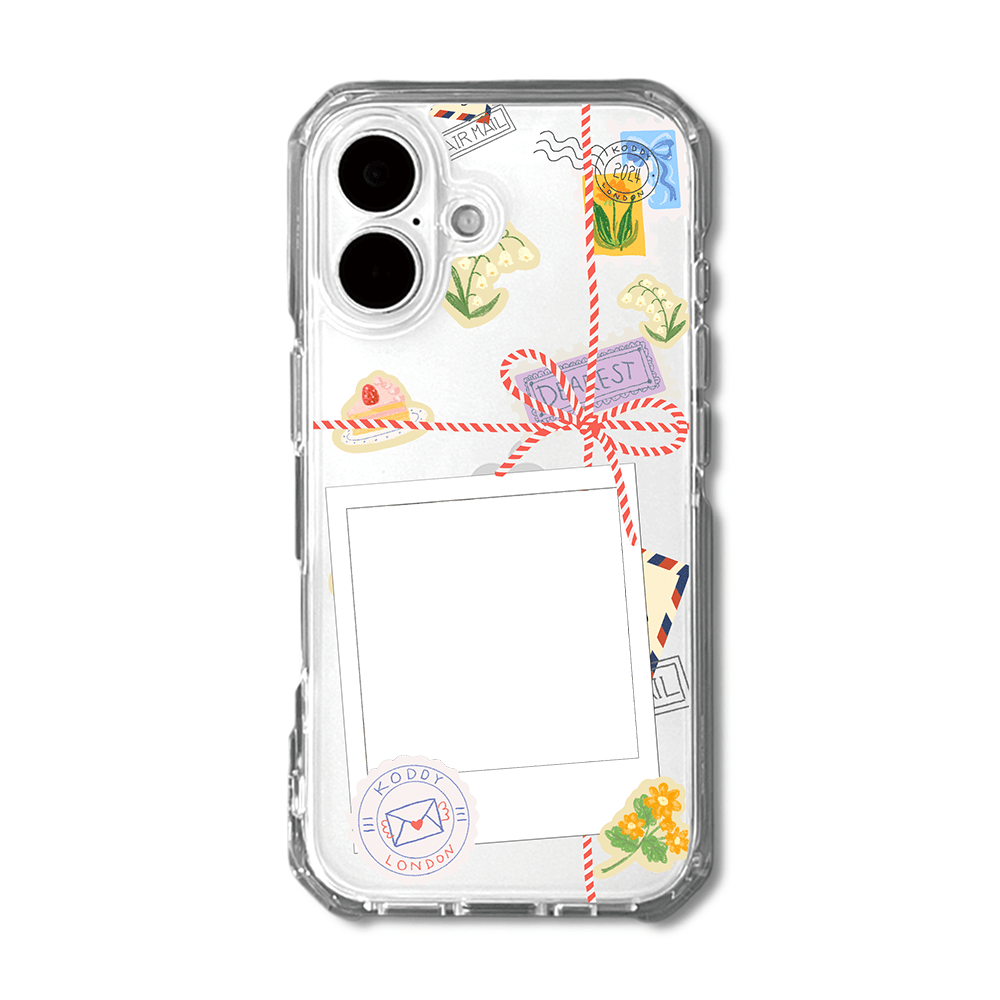 Personalised instant Photo and Stamp Sticker Phone Case - KODDY