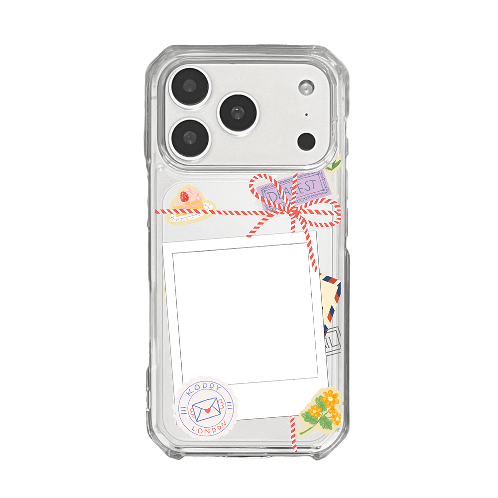 Personalised instant Photo and Stamp Sticker Phone Case - KODDY