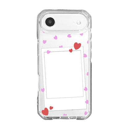 Personalised Pink Hearts Instant Camera Photo Phone case - KODDY
