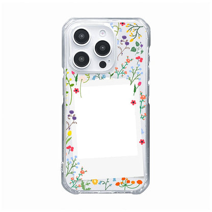 Personalised Wildflower Instant Photo Phone case