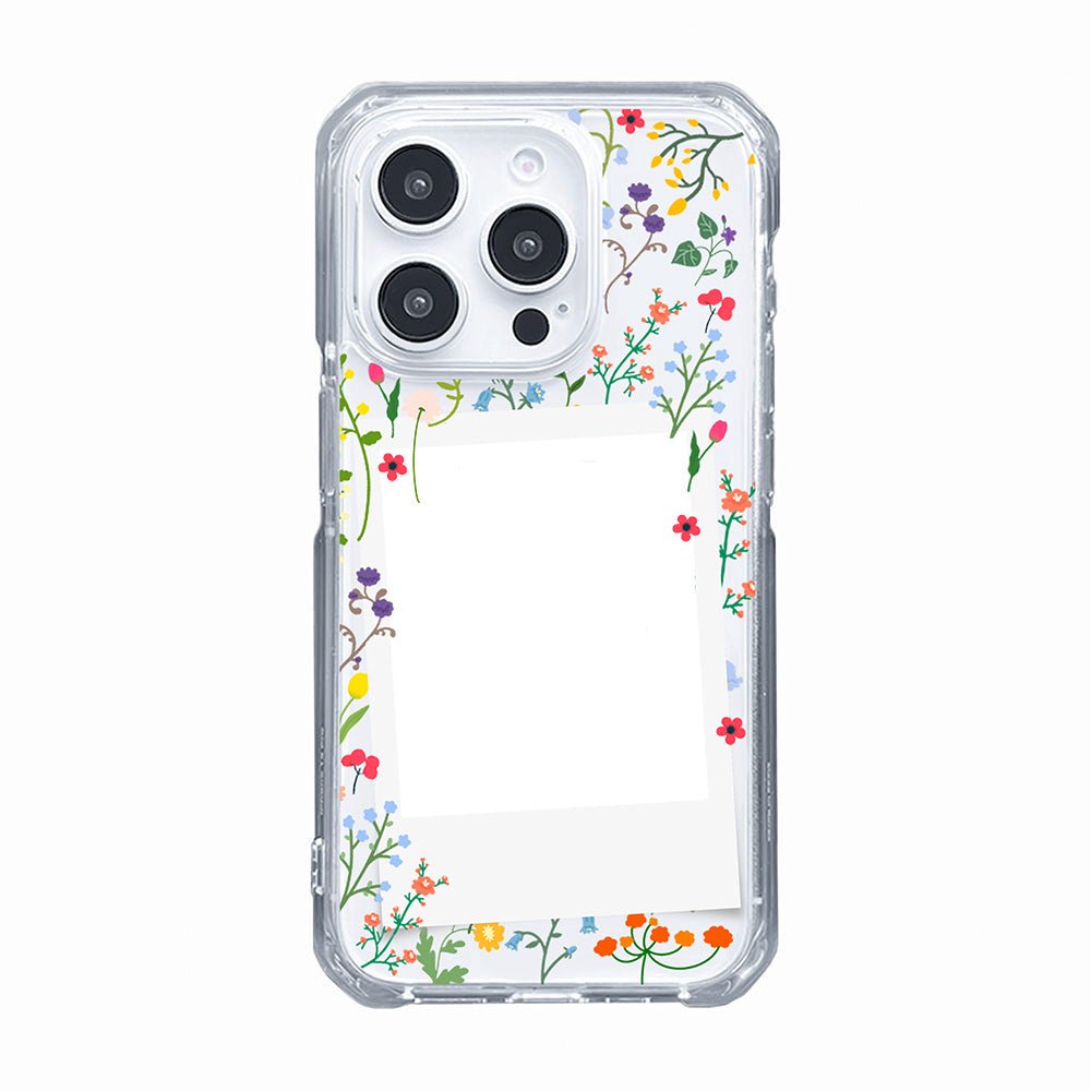 Personalised Wildflower Instant Photo Phone case