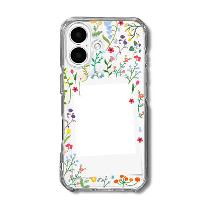 Personalised Wildflower Instant Photo Phone case