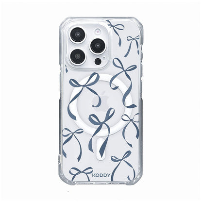 Petite Navy Bows Phone Case - KODDY