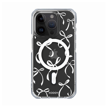 Petite White Bows Phone Case - KODDY