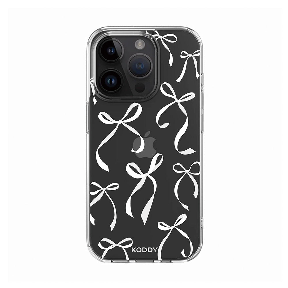Petite White Bows Phone Case - KODDY