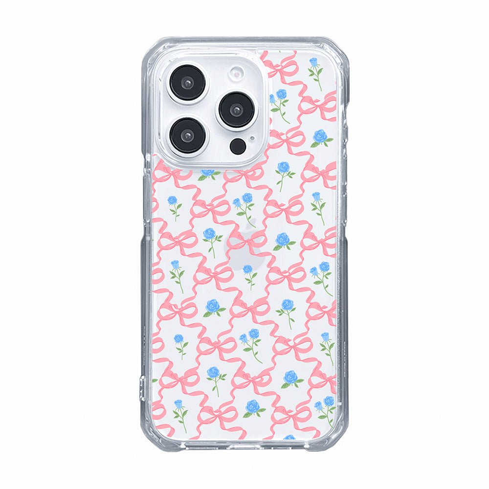 Pink Ribbon and Rose Phone Case - KODDY