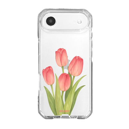 Pink Tulip Flower Phone Case