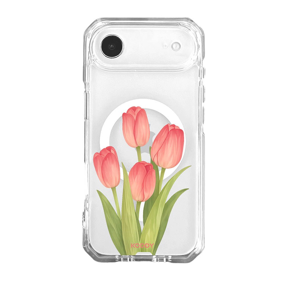 Pink Tulip Flower Phone Case