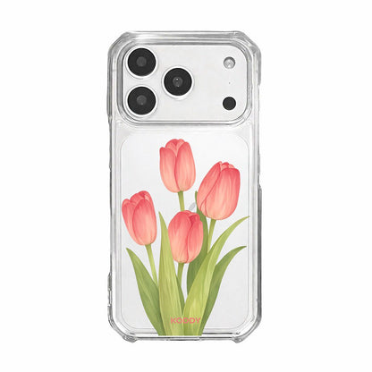 Pink Tulip Flower Phone Case
