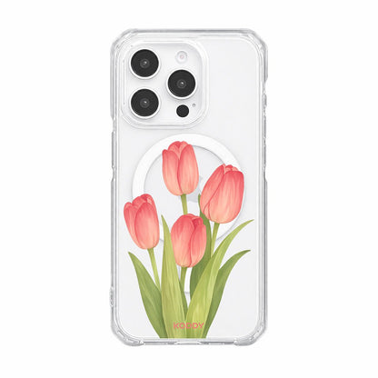 Pink Tulip Flower Phone Case