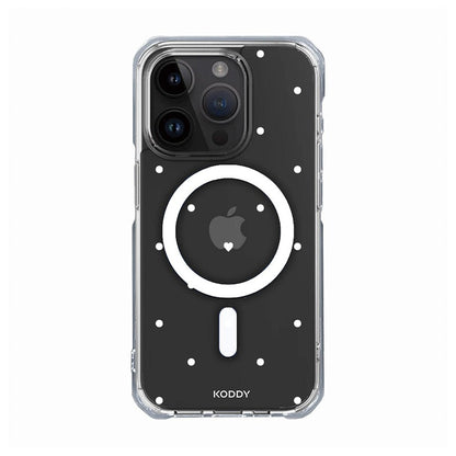 Polka Dot with Love in White Phone Case - KODDY aesthetic iphone case UK