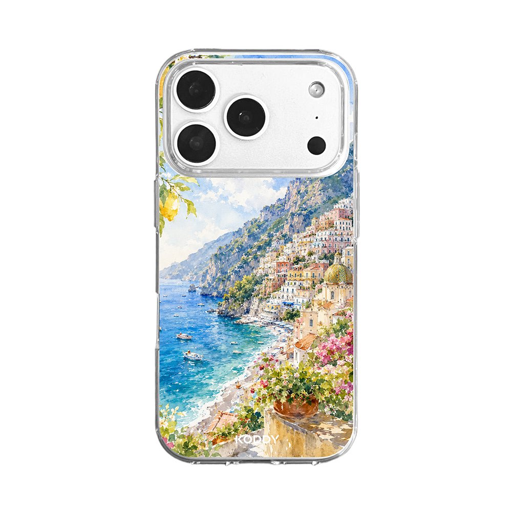 Positano Amalfi Sunray Watercolor Phone Case