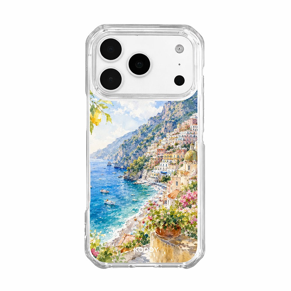 Positano Amalfi Sunray Watercolor Phone Case