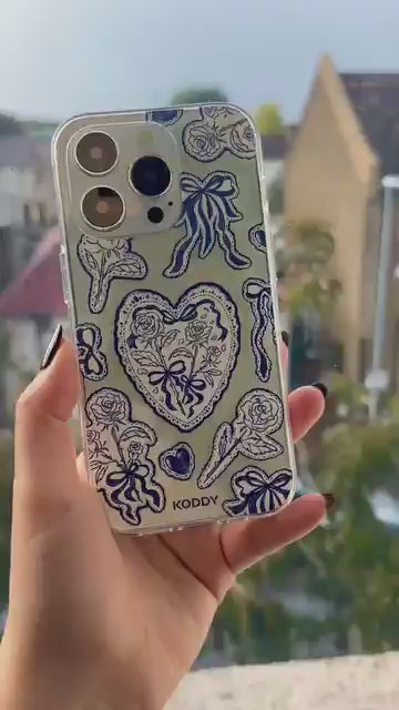 Indigo Lace Phone Case