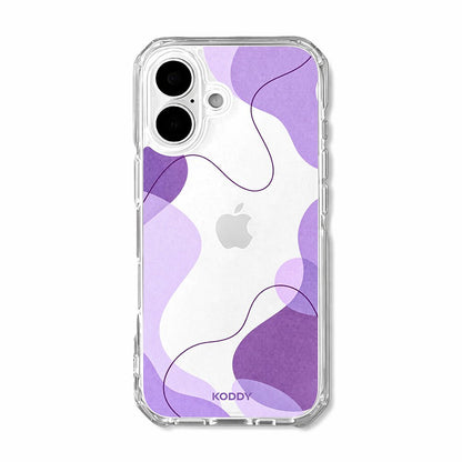 Purple Abstract Aesthetic Phone Case
