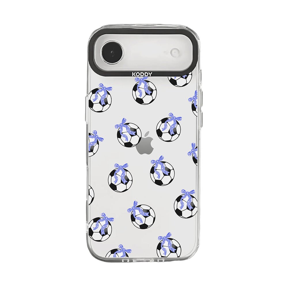 Purple Ribbon Football Gifts iPhone Case - KODDY