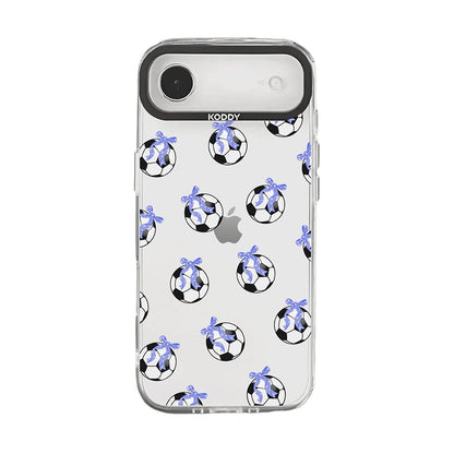 Purple Ribbon Football Gifts iPhone Case - KODDY