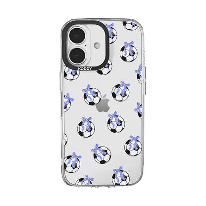 Purple Ribbon Football Gifts iPhone Case - KODDY