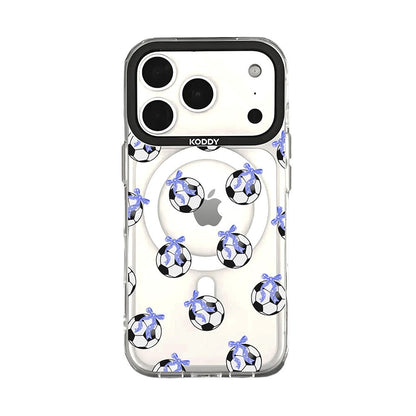 Purple Ribbon Football Gifts iPhone Case - KODDY