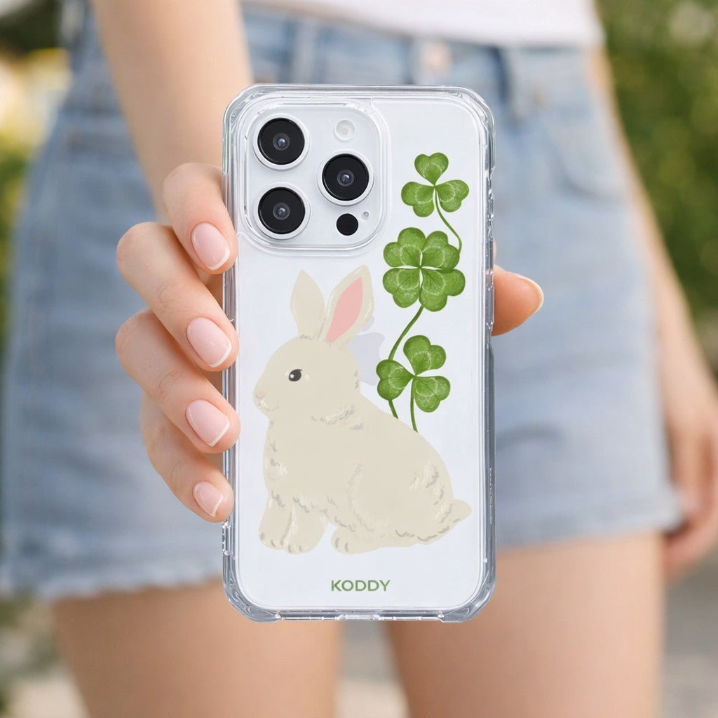 Rabbit Clover Phone Case - KODDY aesthetic iphone case UK